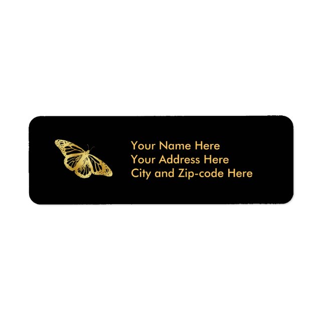 Gold Butterfly (Front)
