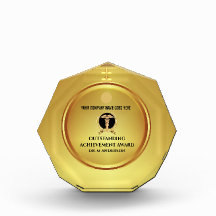 Gold caduceus black insignia excellence employee