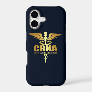 Gold Caduceus (CRNA)
