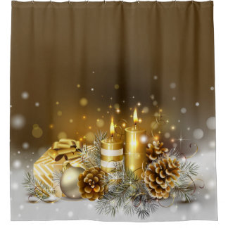Gold Candles Christmas Elegant Holiday Home Decor