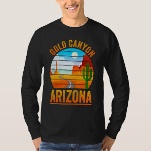 Gold Canyon Arizona States Mountain Cactus Men Wo T-Shirt