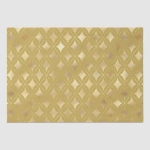 Gold Carnival Harlequin Pattern  Tissue Paper