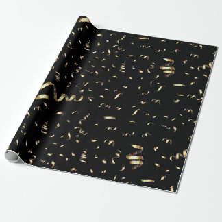 Gold Celebration Wrapping Paper