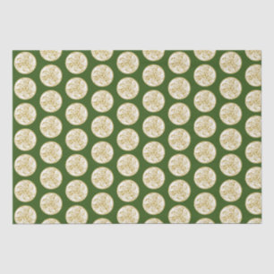 Gold Celtic Dog Trio Patten  Tissue Paper
