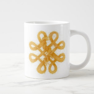 GOLD CELTIC KNOT Big Mug