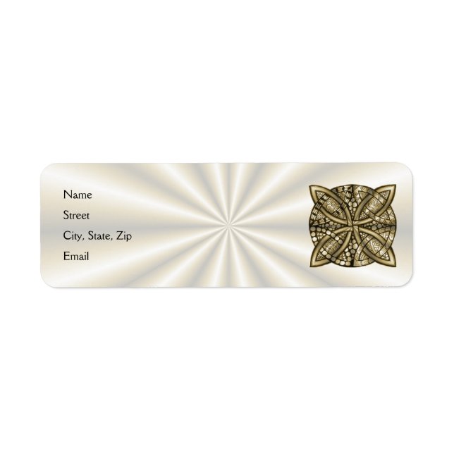 Gold Celtic Knot Original Artistic Design (Front)