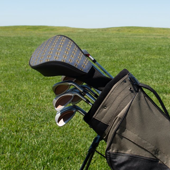 Gold Chain   Golf Head Cover (In Situ)
