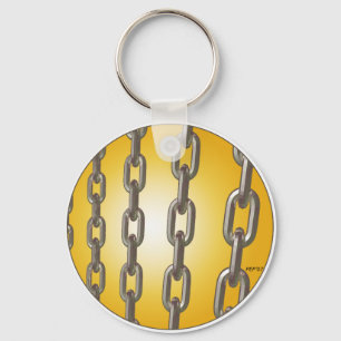 Gold Chains Keychain