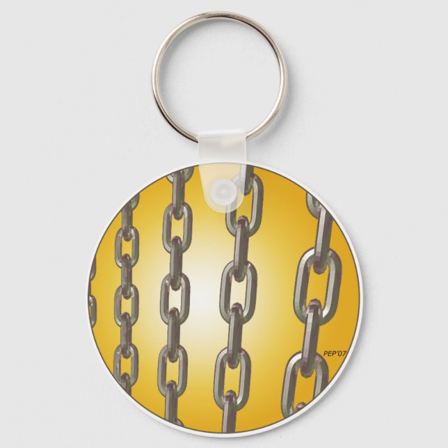 Gold Chains Keychain (Front)