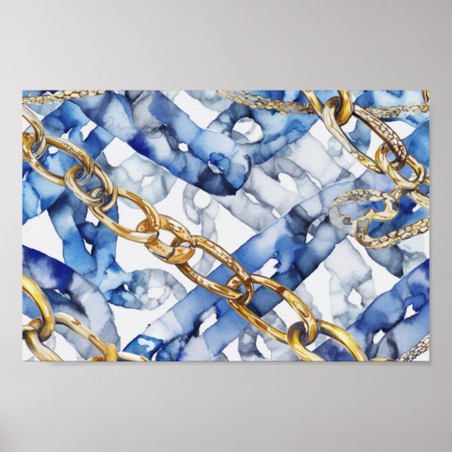 Gold Chains Poster (Front)