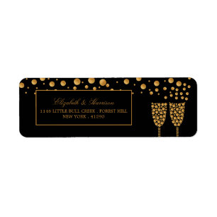 Gold Champagne Bubbles