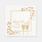 Gold Champagne Bubbles Wedding