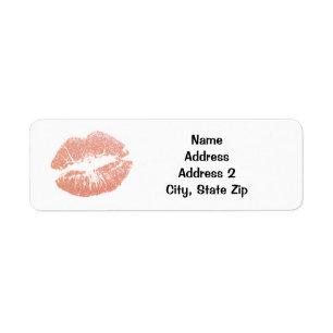 Gold Champagne Lipstick Kiss