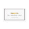 Gold Chef's Knife Logo for Catering, Restaurant