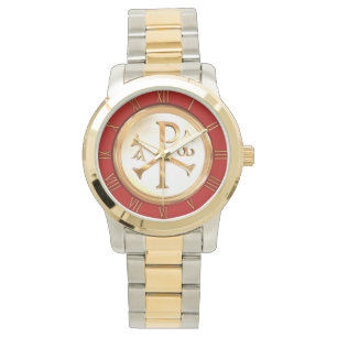 Gold Chi-Rho Watch