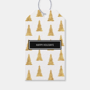 Gold Christmas Gift Tags
