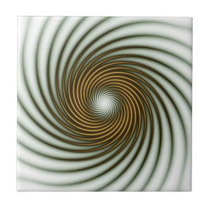Gold Circle Spin Tile