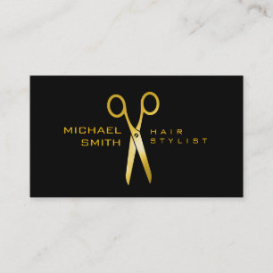 Gold Ciseaux Hair Styliste Rendez-vous #9