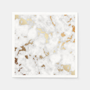 Gold Classy Marble stone design Napkin