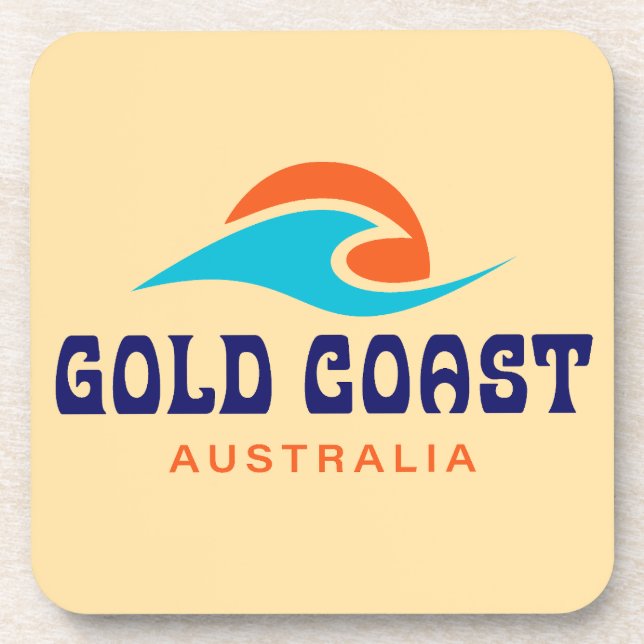 Gold Coast Australia Coaster (Front)