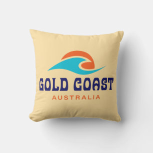 Gold Coast Australia Throw Pillow