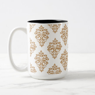 Gold coffee mug