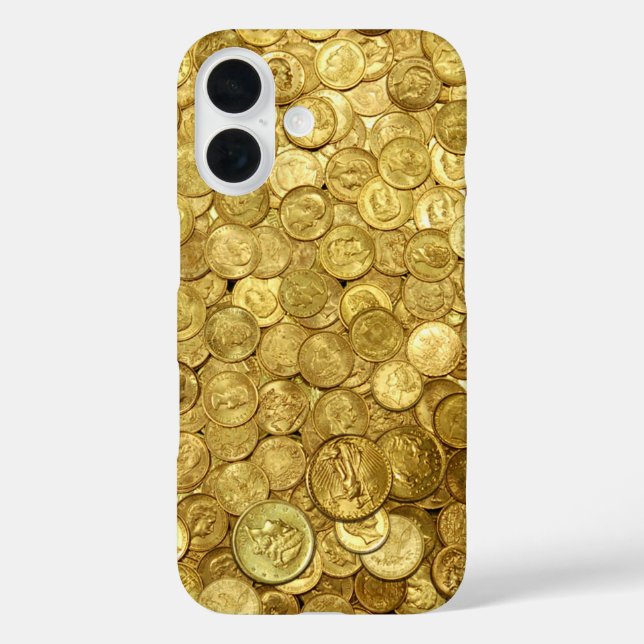 Gold Coin Collection Case-Mate iPhone Case (Back)
