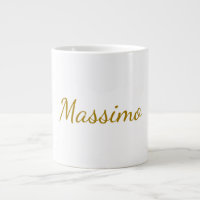 Gold Colour Calligraphy Elegant Plain Simple Name