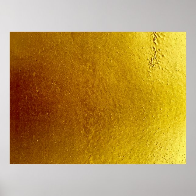Gold colour cement wall texture background abstrac poster (Front)