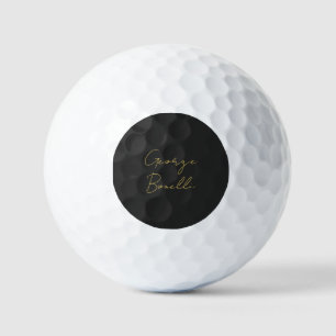 Gold Colour Grey Classical Personal Customize Chic Golf Balls