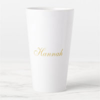 Gold Colour Professional Trendy Minimalist Name