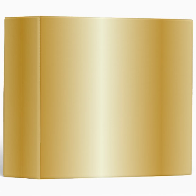 Gold Coloured Binder (Front/Spine)