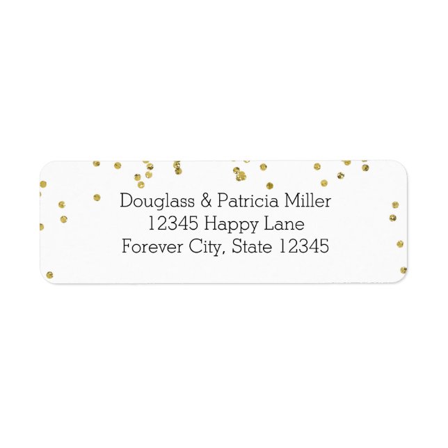 Gold Confetti Dots (Front)