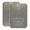 Gold Confetti Dots Elegant and Vintage Wedding