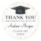 Gold confetti Graduation Thank You
