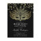 Gold Confetti Masquerade Sweet 16 Party