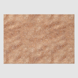 Gold Copper Glitter Leopard Print Tissue Paper