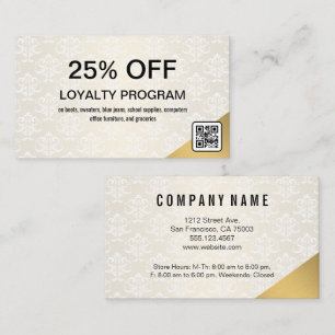 Gold Corner Discount QR Code
