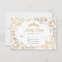 Gold Cream Quinceanera Reply