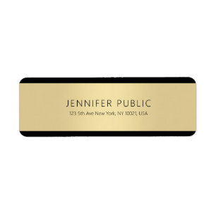 Gold Creative Simple Modèle Professional Modern