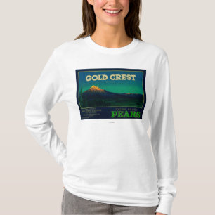 Gold Crest Pear Crate LabelHood River, OR T-Shirt