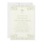 Gold Cross Baptism/Christening Invitation