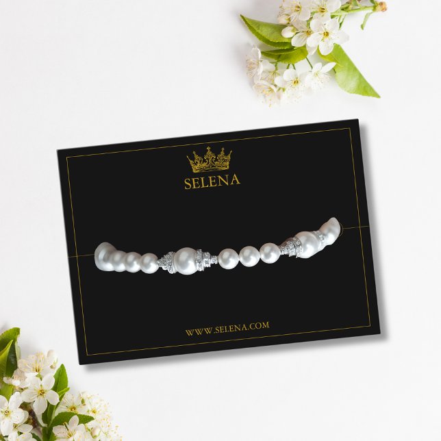 Gold Crown Bracelet Display Card (Creator Uploaded)