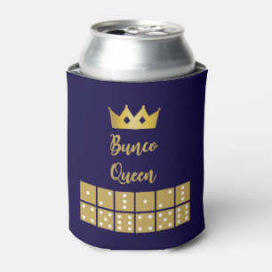 Gold Crown Bunco Queen Can Cooler