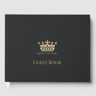 Gold Crown Guest Book