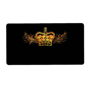 Gold Crown Label