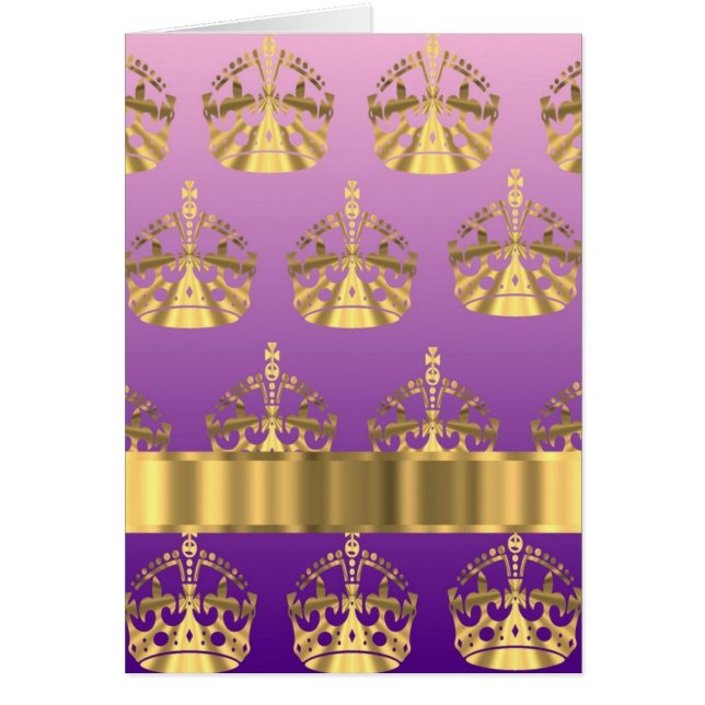 Gold crown pattern (Front)