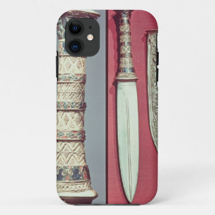 Gold dagger and sheath, Tutankhamun treasure, c.13 iPhone 11 Case