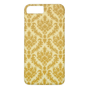 Gold damask Case-Mate iPhone case