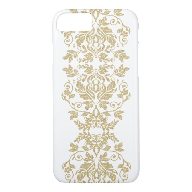 Gold Damask Elegance Case-Mate iPhone Case (Back)